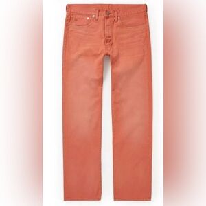 RRL Double RL Ralph Laure Bedford Cord stone wash  straight leg jeans. 32x32